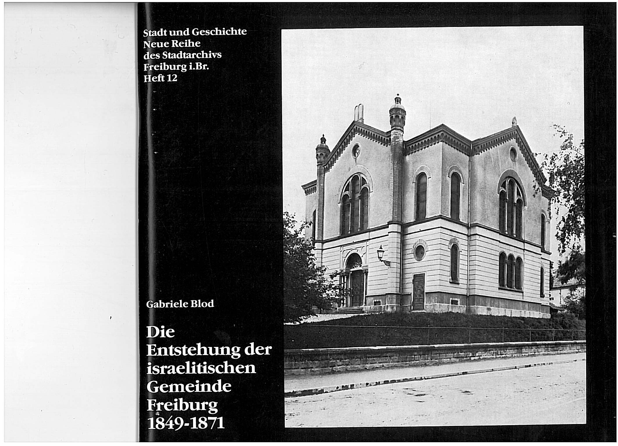 Alte Freiburger Synagoge